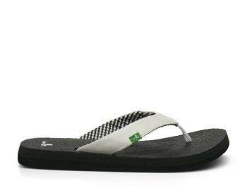 Sanuk Yoga Mat Flip Flop Dam Vita | Sverige 579YXF